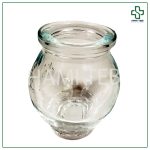 لیوان بادکش شیشه ای سایز 2 (30 عددی )