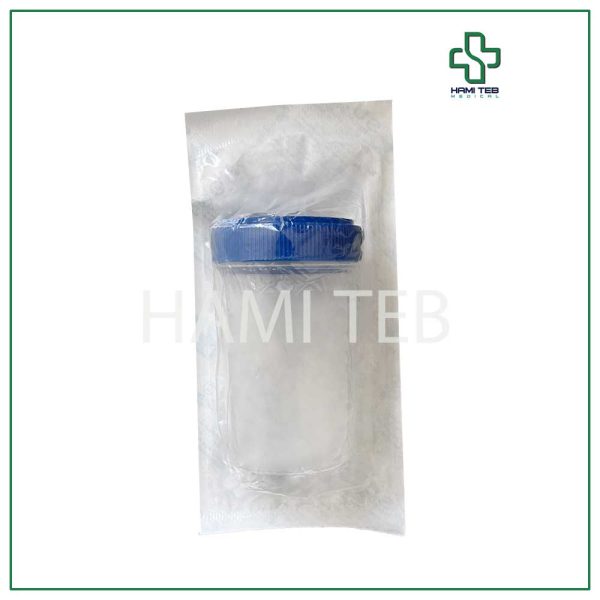 ظرف نمونه گیری استریل شفاف 60 میل سوپا